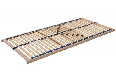 Starrer Lattenrost mit Massivholzrahmen, 220x140 cm, für optimalen Schlafkomfort und gute Belüftung.